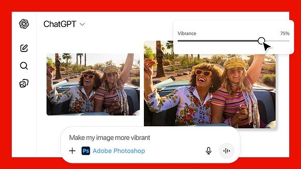 Adobe Photoshop und Express jetzt in ChatGPT KI-Bildbearbeitung neu definiert