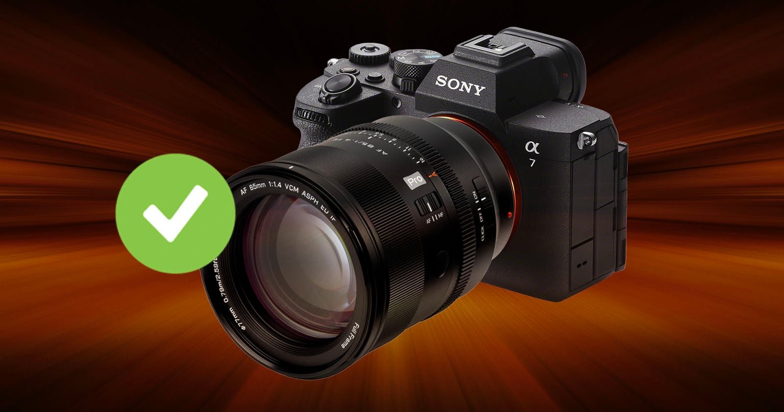 Sony a7 V Keine Bedenken bei Drittanbieter-Objektiven