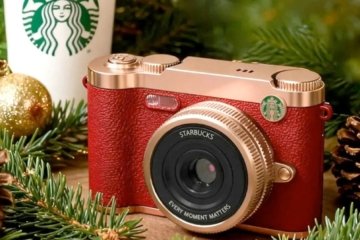 Starbucks Retro Digital Camera Eine überraschende Kamera-Neuheit aus China