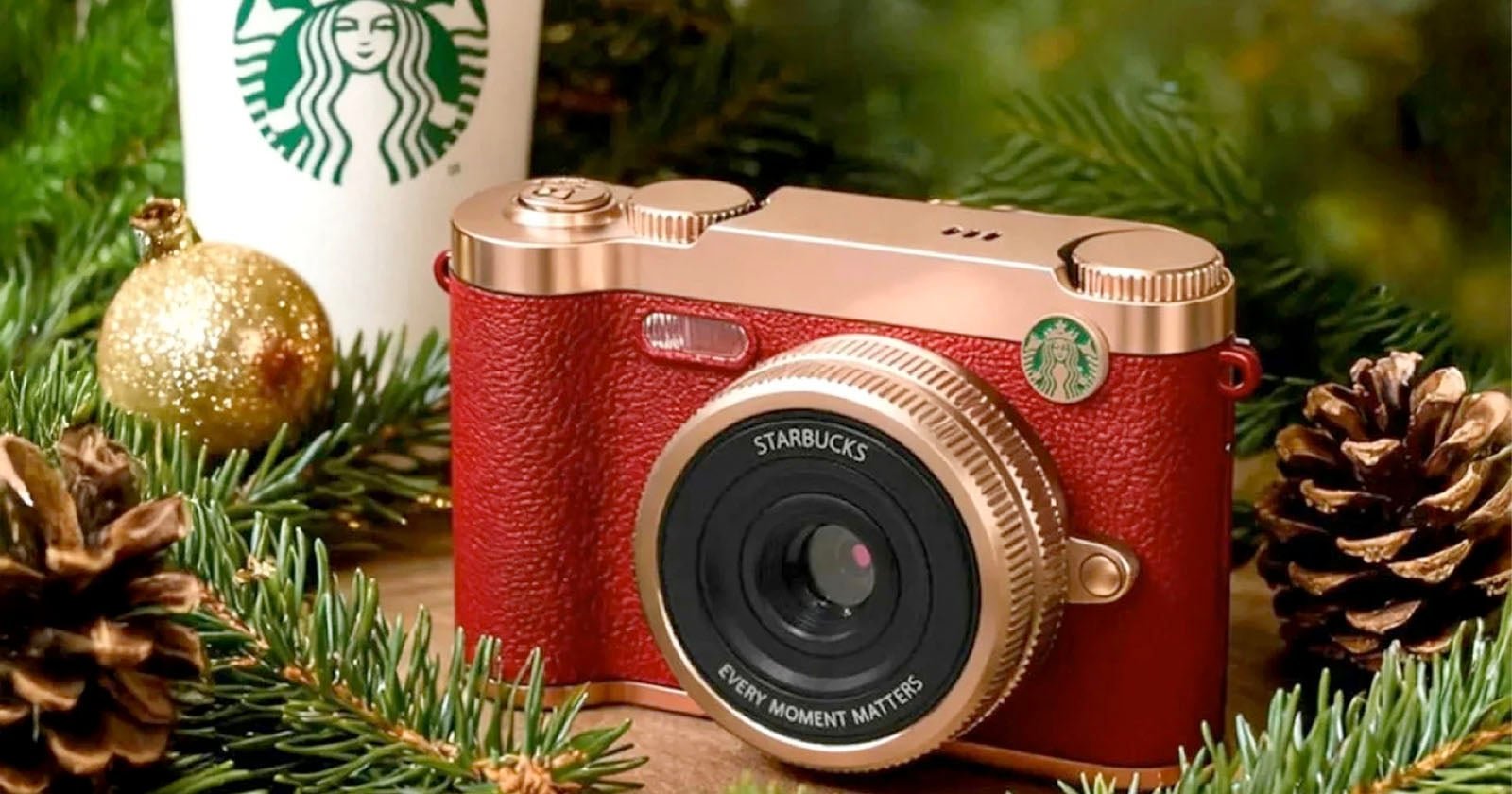 Starbucks Retro Digital Camera Eine überraschende Kamera-Neuheit aus China