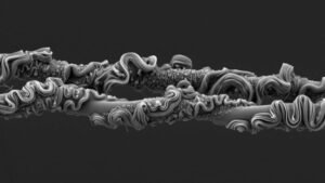 Mesmerizing spider threads