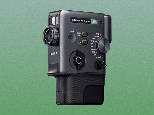 Fujifilm Instax Mini Evo Cinema Retro-Videokamera mit Sofortbild-Charme