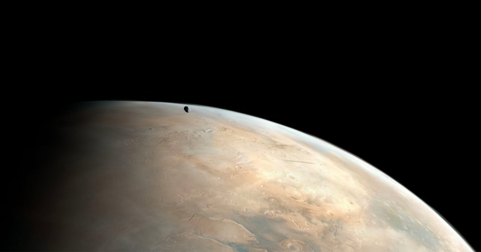 Phobos über Mars Einzigartige ESA-Aufnahmen enthüllen kosmische Perspektive