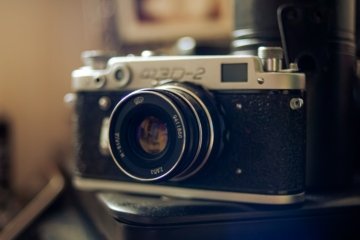 Vintage Analog Photobooth Linsen Mathieu Sterns geheime Entdeckung