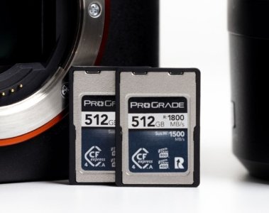 ProGrade Iridium CFexpress 40 Dual VPG-Zertifizierung und höhere Kapazitäten